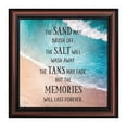 thumbnail image 4 of Memories Last Forever, Ocean Decor, Family Vacation Picture Frame, 10x10 8714, 4 of 6