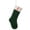 Green Beige, variant on Christmas Stockings with Initials 17.7 Inch, Large Monogrammed Knit Stockings for Fireplace, Embroidered Family Stocking Set for Xmas Holiday Decor and Gift Giving