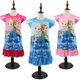 thumbnail image 2 of Princesas de Disney, vestido de princesa Anna Elsa, ropa de verano para niñas, pijamas para niños, disfraz informal de cumpleaños 3 8 Y3T Gao Jinjia LED, 2 of 2