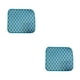 thumbnail image 3 of Kearding Práctico tapete escurridor de platos para la organización de la cocina Protege el mostrador de rasguños y desgastes Estera de secado Lago azul Largo 40*45cm 2Conjunto, 3 of 6