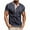 Blue, variant on Hvyesh Men’s Henley Shirts Short Sleeve Athletic Button Tee Shirts Summer Lightweight Basic T Shirts