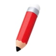 thumbnail image 2 of Jumbo Squeeze Pencil Figurine - Oversized Sensory Stress Relief Gadget with Soft Resistance, Portable Calming Accessory for Desk Decor, Classroom, Travel & Gifting, 2 of 6