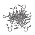 thumbnail image 1 of 2x 50x Broche de Pesca con Mosca Sin Nudo, Conector de Señuelo Portátil de Cambio Rápido para Señuelos de Anzuelo Giratorios, Señuelos de Aparejos de 2 piezas, 1 of 8