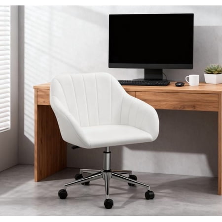 faux leather office chair adjustable product