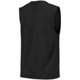 thumbnail image 3 of Men's Majestic Threads Black Colorado Rockies Softhand Muscle Tank Top, 3 of 3