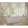 thumbnail image 5 of Maax 105797-002 Sax 60" Free Standing Acrylic Soaking Tub - White, 5 of 5