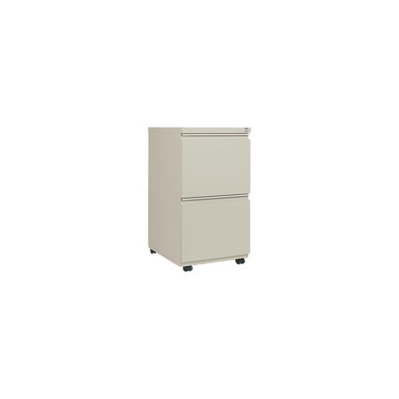 Alera 2 Drawers Vertical Lockable Filing Cabinet Putty