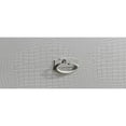 thumbnail image 5 of Passion Furniture Hollywood Hills 2-Drawer Nightstand (28 in. H x 28 in. W x 17 in. D) Silver, 5 of 5