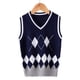 thumbnail image 1 of Chaleco unisex para bebé, chaleco sin mangas con cuello en V de algodón uniforme suave de punto Adepaton BST2002133-1, 1 of 5