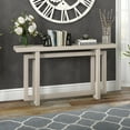 thumbnail image 2 of Henn&Hart 55" Alder White MDF Console Table, 2 of 8