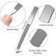 thumbnail image 2 of Yaju 6-Pack Stainless Steel Nail Files for Salon & Home (5 Inch), 2 of 5