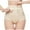 Beige, variant on dazeni Women's Shapewear Panties Tummy Control Thong Faja Body Shaper High Waisted Trainer Corset Butt Lifting Underwear Slimming Body Shaper Underpants