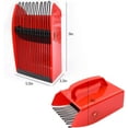 thumbnail image 5 of Berry Picker, Berry Pickers and Rakes with Metal Comb and Ergonomic Handle for Easier Berry Picking, Blueberry Rake for Blueberries, Lingonberries and Blueberries (Red) 14*7.5*22cm, 5 of 5