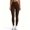 Coffee, variant on Yoga Pants Women High Waist Seamless Push Up Sport Leggings for Athletic Running Size S