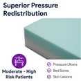 thumbnail image 2 of Proheal Pressure Redistribution Bariatric Hospital Bed Mattress with Raised Rails - Two-Layered High Density Foam - 42" x 76" x 6" x 9", 2 of 6