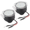 thumbnail image 3 of Mirror Puddle Light,1 Pair White LED Car Puddle Lights Rear Mirror Light Innovative Solution, 3 of 10