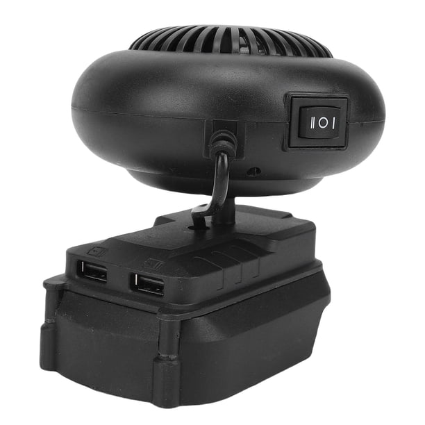 Calentador De Espacio Inalámbrico, 170W, 2 Engranajes, Calentamiento Rápido, Descongelación, Ventilador Calefactor Con Batería Para El Hogar Y El Sitio Del Coche