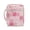 Striped Square Patchwork Design, variant on HELLHERO Pink Rose Pattern Portable Bible Cover Case for Iglesia Daily Life, Elastic Polyester Bibles Study Bag with Top Handle