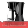thumbnail image 4 of BLACK+DECKER 12-Cup Switch Coffee Maker, Duralife Glass Carafe, Black, CM0940BD, 4 of 8