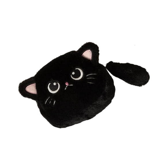 Cats Shaped Coin Purse Plush Change Pouch Lovely Wallet Key Bag for Womens Gifts