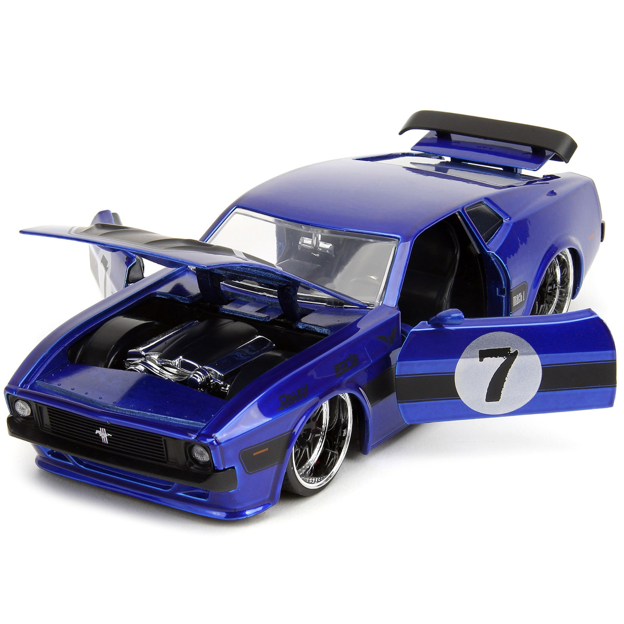 Amazon.com: Jada Toys Big Time Muscle 1:24 1973 Ford Mustang