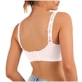 thumbnail image 5 of Seamless Bra For Women, Solid Color Wire-Free Design with Adjustable Letter Straps, Lifting Soft Support for Everyday Wear, 5 of 5