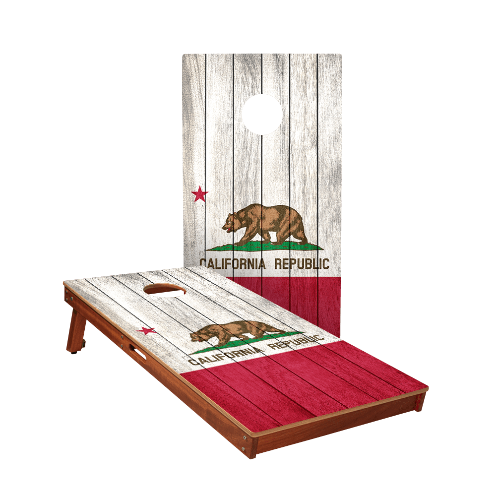 2 ft x 4 ft ACA American Cornhole Association Sig Pro California Bear