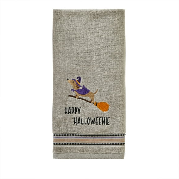 SKL Home Happy Halloweenie 2 Piece Hand Towel Set
