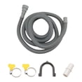 thumbnail image 2 of Universal Diameter Washing Machine Drain Hose Extension Flexible Replacement for Smart Home Laundry Decoration, 2 of 6