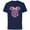 Navy, variant on Disney Minnie Mouse Pink Easter - Short Sleeve Cotton T-Shirt for Adults - Customized-Navy