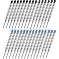 thumbnail image 1 of 30 Pieces Refills For Parker Pens 15 Black And 15 Blue Ballpoint Pen Refill, 1 of 5
