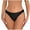 Black, variant on MuZeFu Underwear for Women Hipster Women's Sexy Seamless Breastplate Underwear With Triangular Breathable Lace Strapcross Underwear