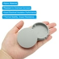 thumbnail image 5 of Uxcell Hole Plugs Plastic, Screw Bumper Hole Plug Flush Snap Type Round Hole Cover Caps for Holes Cabinet Furniture Kitchen Gray 2", 5 of 7