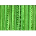 thumbnail image 1 of Ahgly Company Indoor Rectangle Abstract Green Modern Area Rugs, 2' x 4', 1 of 4