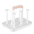 thumbnail image 3 of Lubelski Drain Cup Holder with Handle Dustproof Light Luxury Cup Drying Rack Non-Slip Bottom Mug Holder Kitchen Supply, 3 of 7