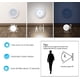 thumbnail image 2 of Luces con sensor de movimiento, paquete de 3 luces nocturnas LED versión mejorada, luz con sensor de movimiento para interiores con pilas, luces de armario, luces de escalera, luces de pared para, 2 of 8