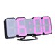 thumbnail image 1 of Reloj despertador digital con LED RGB y control remoto inalámbrico 3D mejorado con USB, 1 of 8