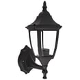 thumbnail image 1 of Designers Fountain 2462-BK Value Collection Wall Lanterns, Black, 1 of 3