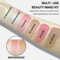 thumbnail image 5 of Contour Stick, Highlight Stick, Blush Stick, Cream Contour Kit with Brush, Create Face Contour, Non-greasy, Waterproof Long-lasting Effect, Highlighter Makeup Stick 3 colors, 5 of 8