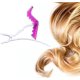 thumbnail image 5 of Peluquería de pelo de cocodrilo de plástico, pinzas para peinar el cabello con abrazadera seccionadora (24 piezas, negro+rosa rojo+púrpura+azul), 5 of 5