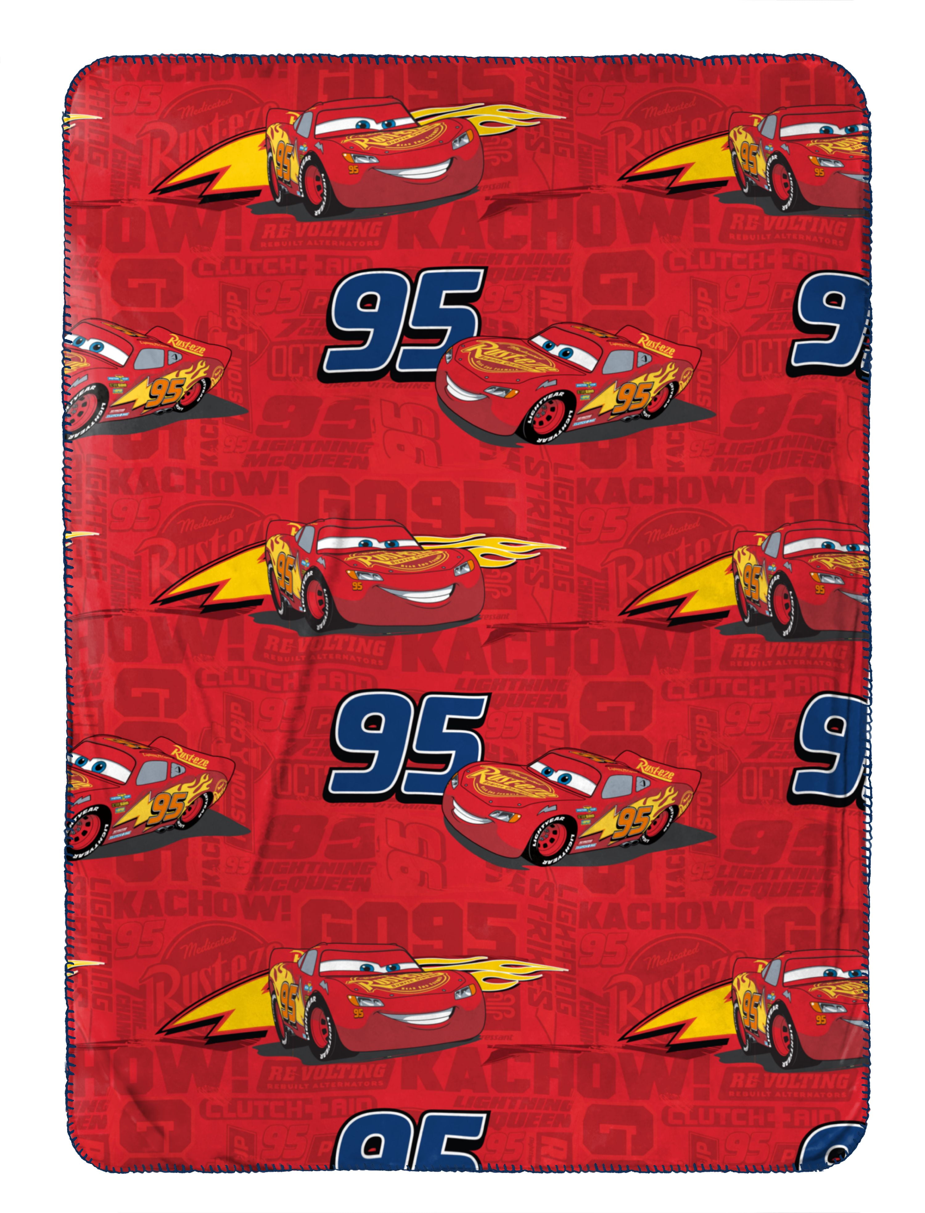 Disney Cars 3 Kachow Travel Fleece Blanket, 40" x 50"