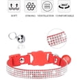 thumbnail image 5 of Breakaway Cat Collars with Bell,Adjustable Safe Kitten Collar,Cat Collars for Girl Cats with Rhinestone Soft Velvet, 5 of 7
