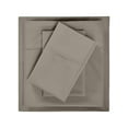 thumbnail image 2 of Superior 3-Piece 600 Thread Count Cotton Blend Deep Pocket Sheet Set, Twin, Grey, 2 of 7
