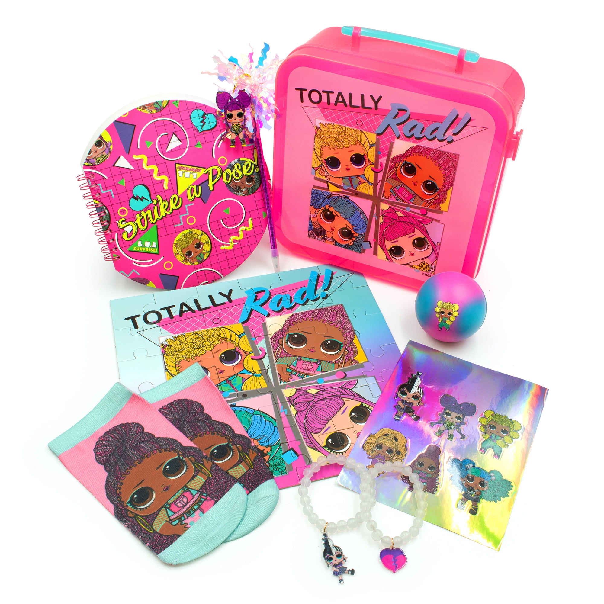 Children’s Present lol surprise glitter Diary Set Surprise Gift Bag Inside 3 