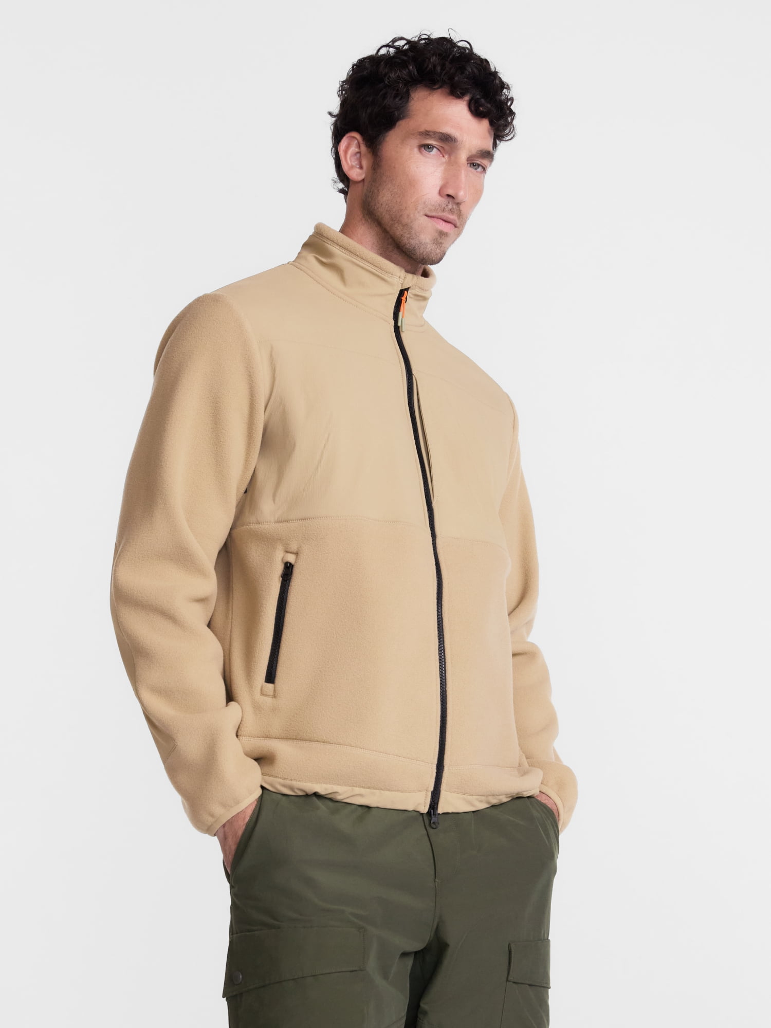 Ozark Trail Men's Mixed Media Jacket, Sizes S-3XL