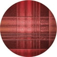 thumbnail image 1 of Ahgly Company Machine Washable Indoor Round Transitional Grapefruit Red Area Rugs, 6' Round, 1 of 7