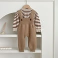 Baby Knit Jumpsuit Overalls Baby Girl Suspender Sweater Jumpsuit Romper