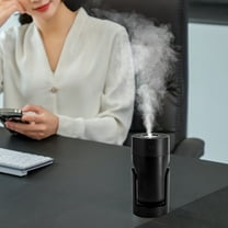 Gcvizuso Humidifier, Humidifier for Room, Humidifiers, Mini Humidifier With Adjust-able Angle, 260ml Water Tank Small Humidifier USB Powered, 7 Color LED For Bedroom Home Office