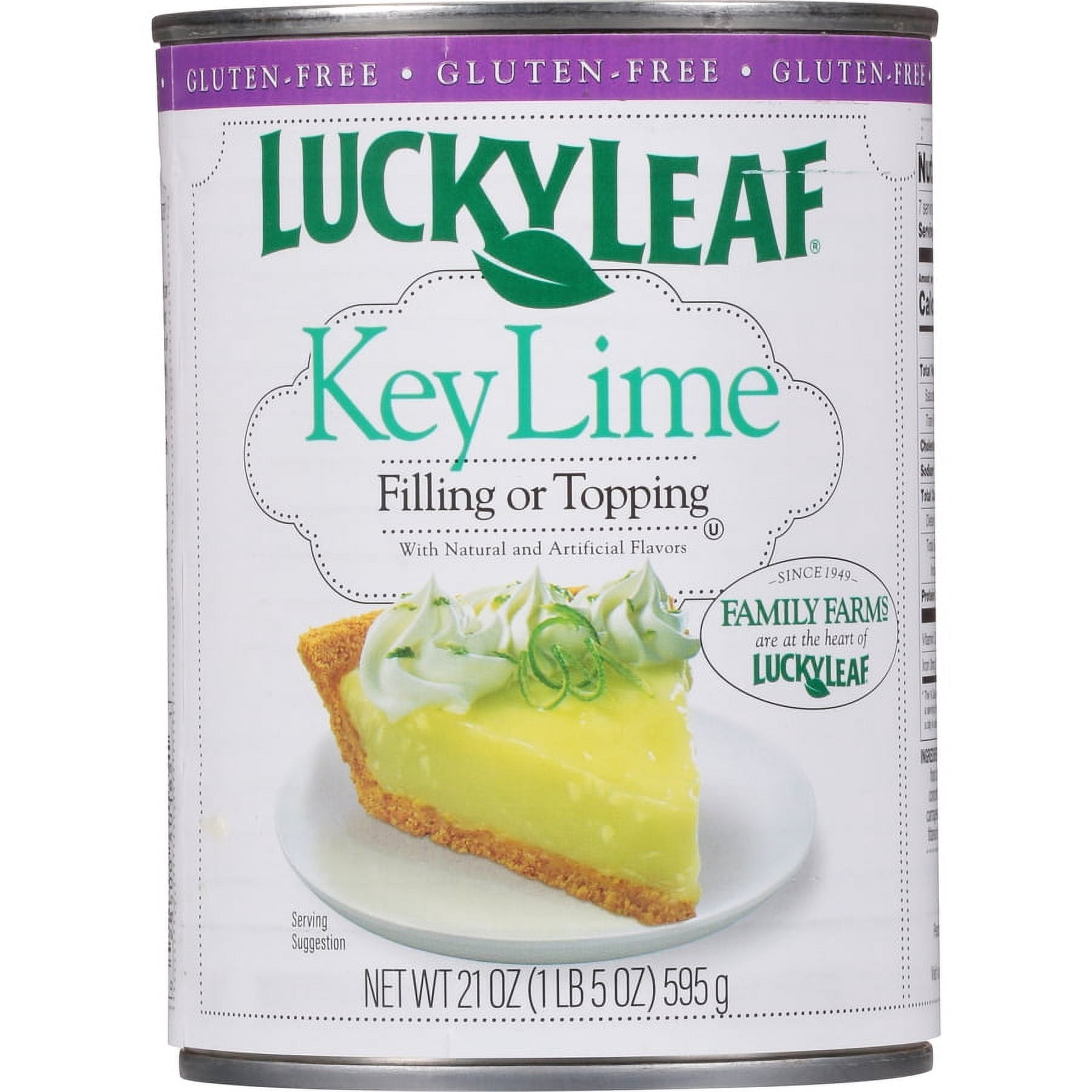 Lucky Leaf® Key Lime Pie Filling 21 oz. Can