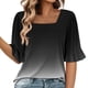 thumbnail image 1 of Blusas de Manga Corta para las Mujeres, Moda Verano Impreso, Blusas de Cuello Redondo, Chaqueta de Manga Corta para las Mujeres, 1 of 7